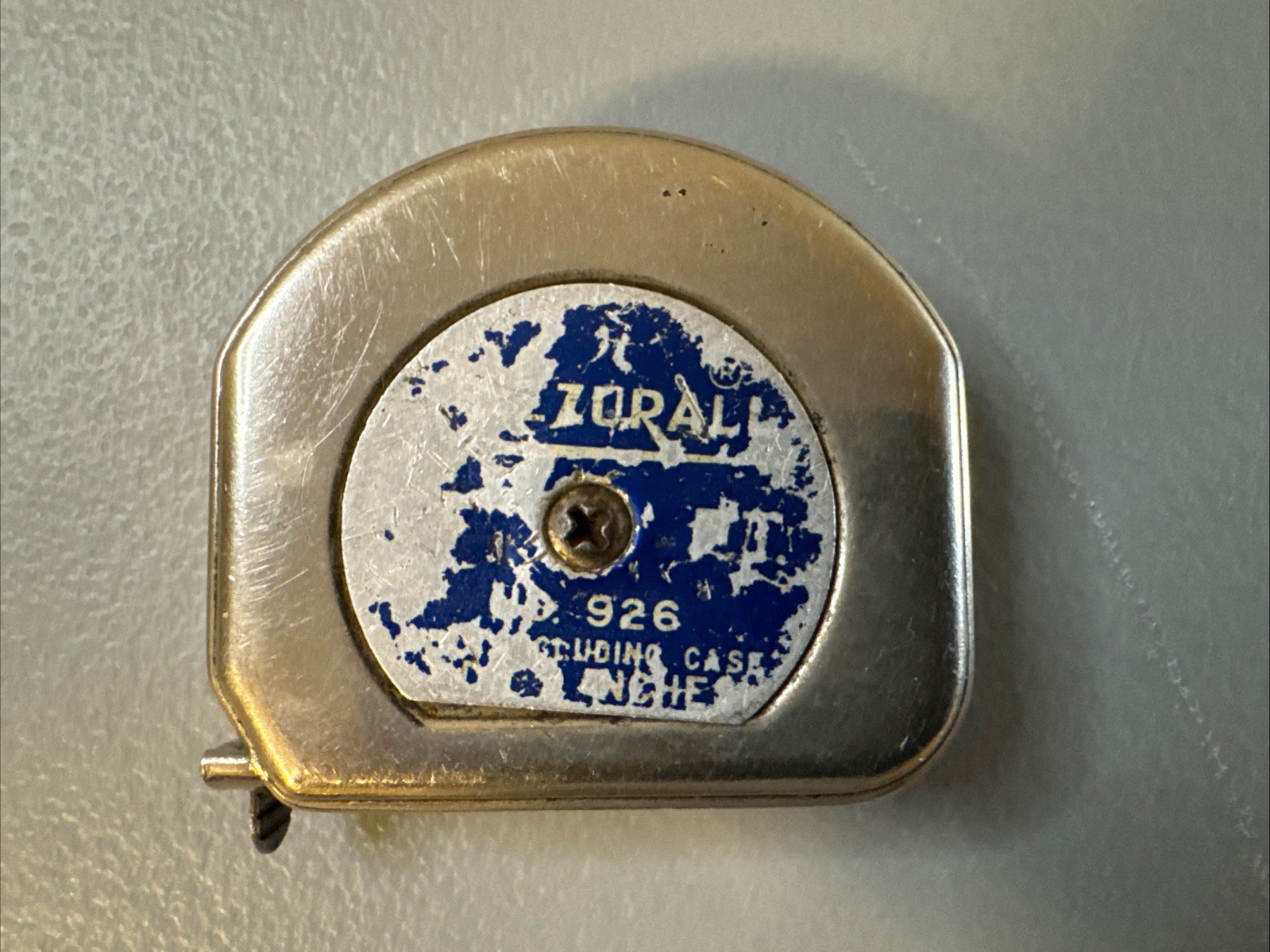 Mezurall Metal Tape Measure 6 Foot Lufkin Rule Company No. 926 Made USA Vintage