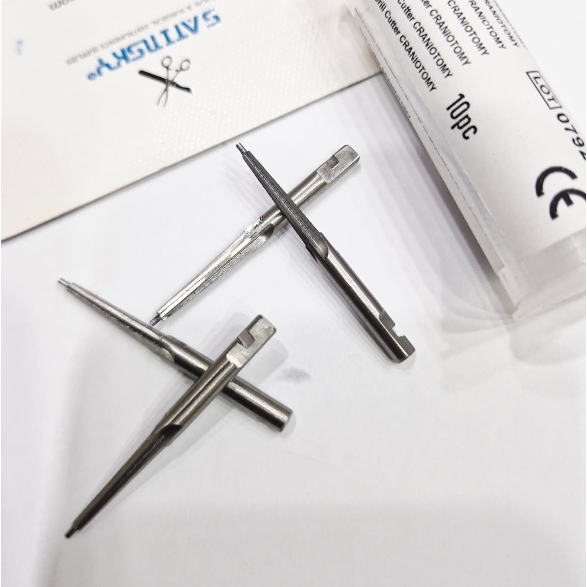 GC303R Craniotome Drill Cutter Pack of 10pc Neurosurgical Drill Bit High Quality