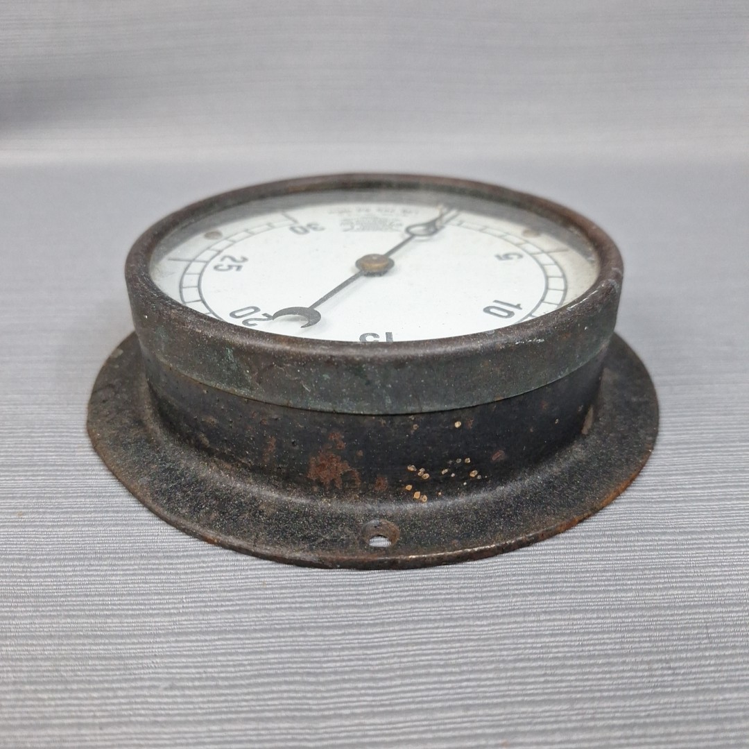 Crosby Steam Gage & Valve Co Boston, MA USA Pressure Gage Heavy Metal Steam Punk