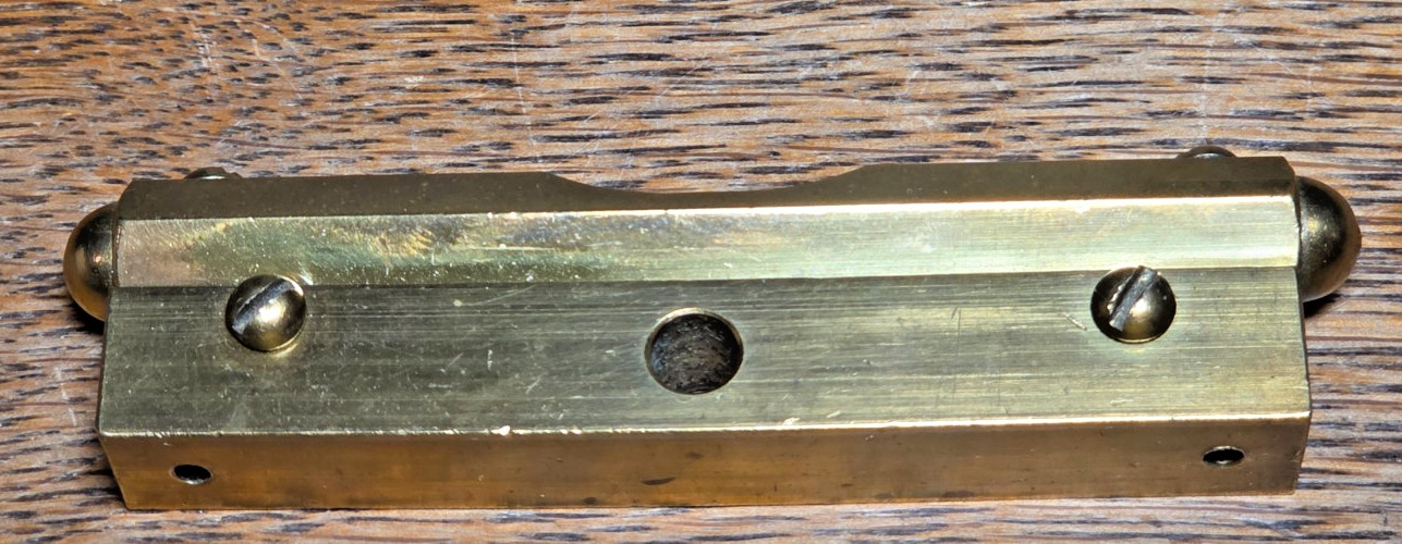 Vintage Stanley №. 31 Complete Brass Bubble Level 3 1/2″