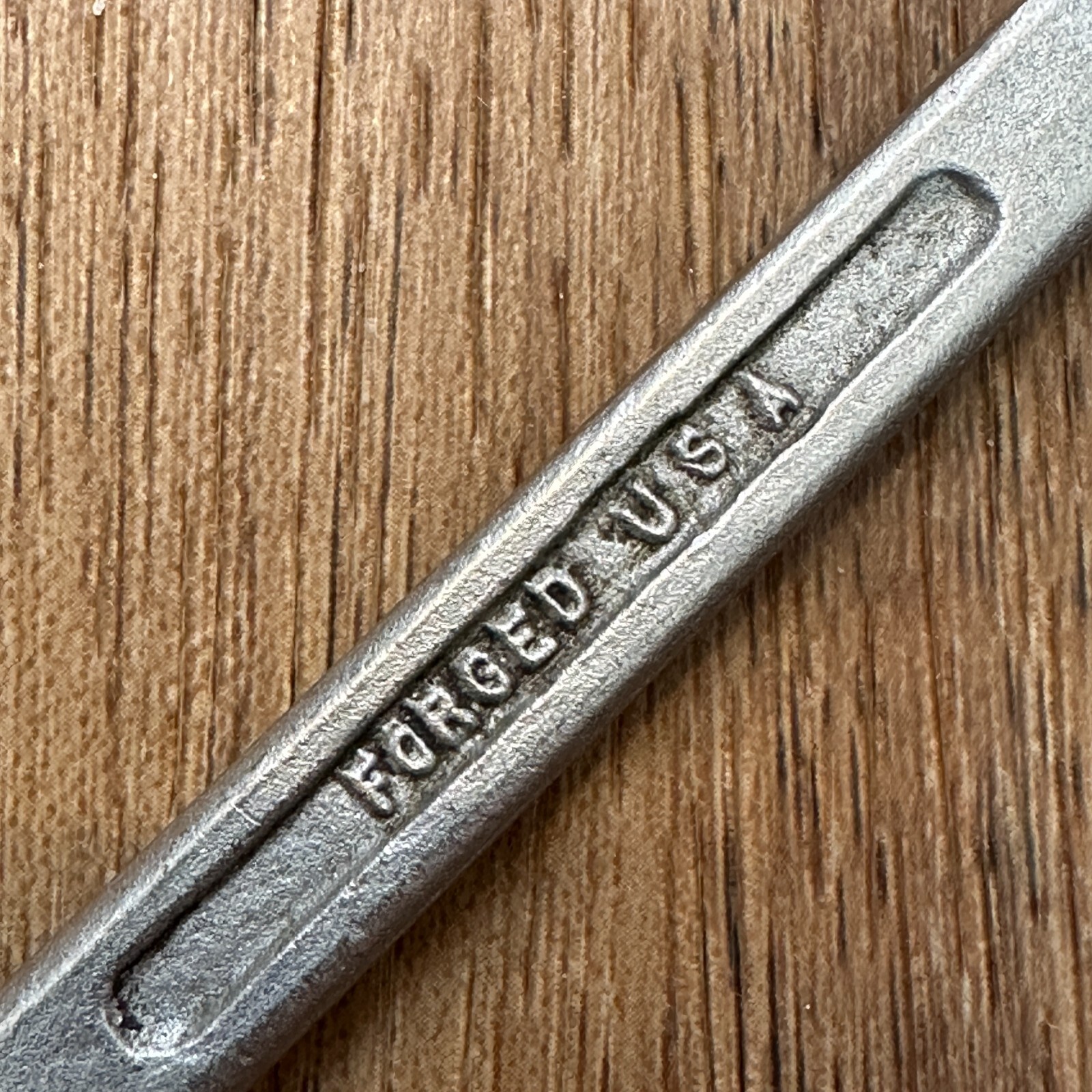 Vintage BARCALO – 7/16 Inch Scooped 12 Point Combination Wrench – FORGED U.S.A.
