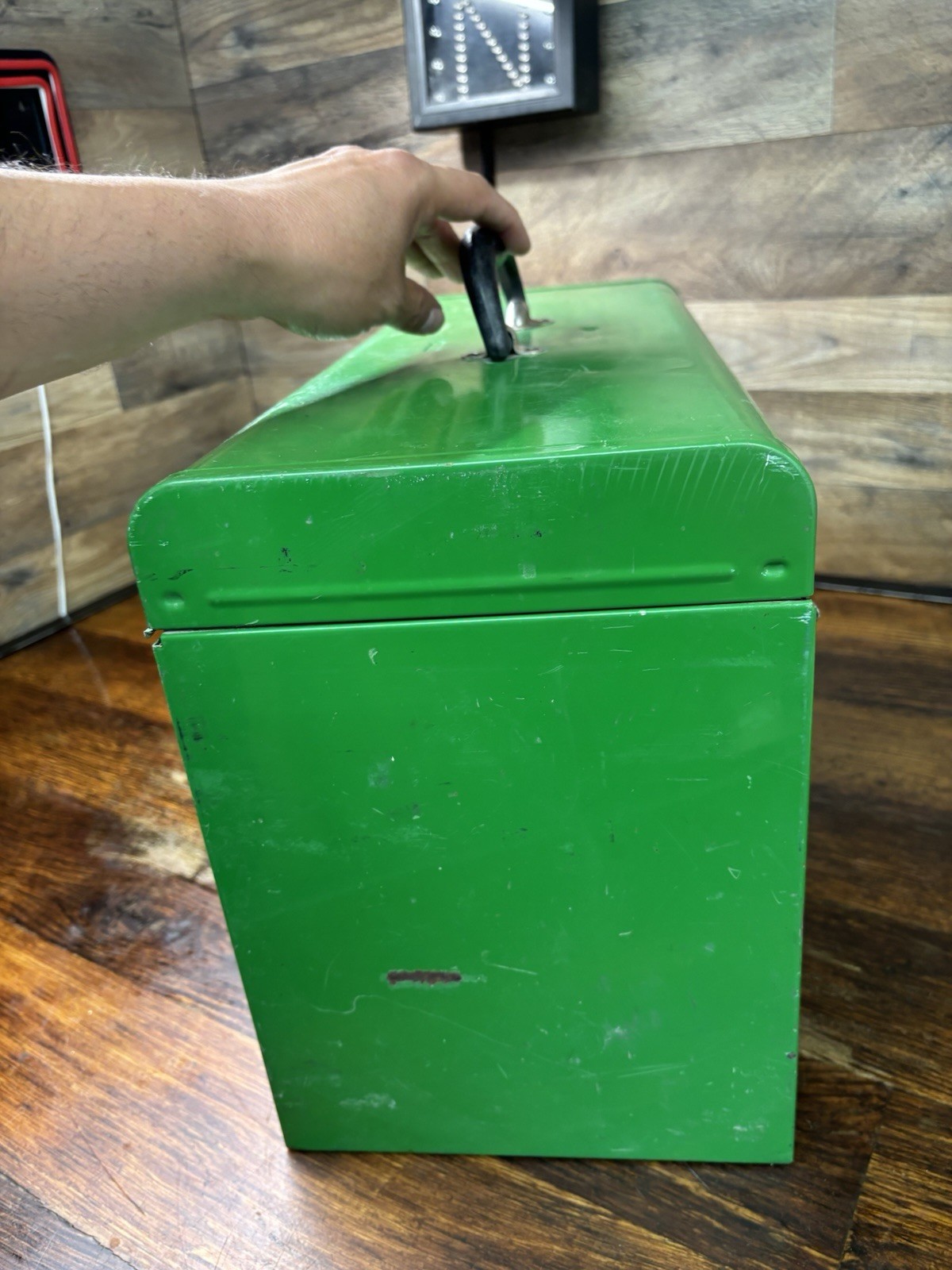 Green & Yellow John Deere 20.5” Portable Chest Tool Box With Drawers by Waterloo