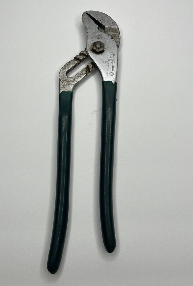 Vintage Diamond HL112P Groove-Joint Pliers DIAMALLOY USA Tool