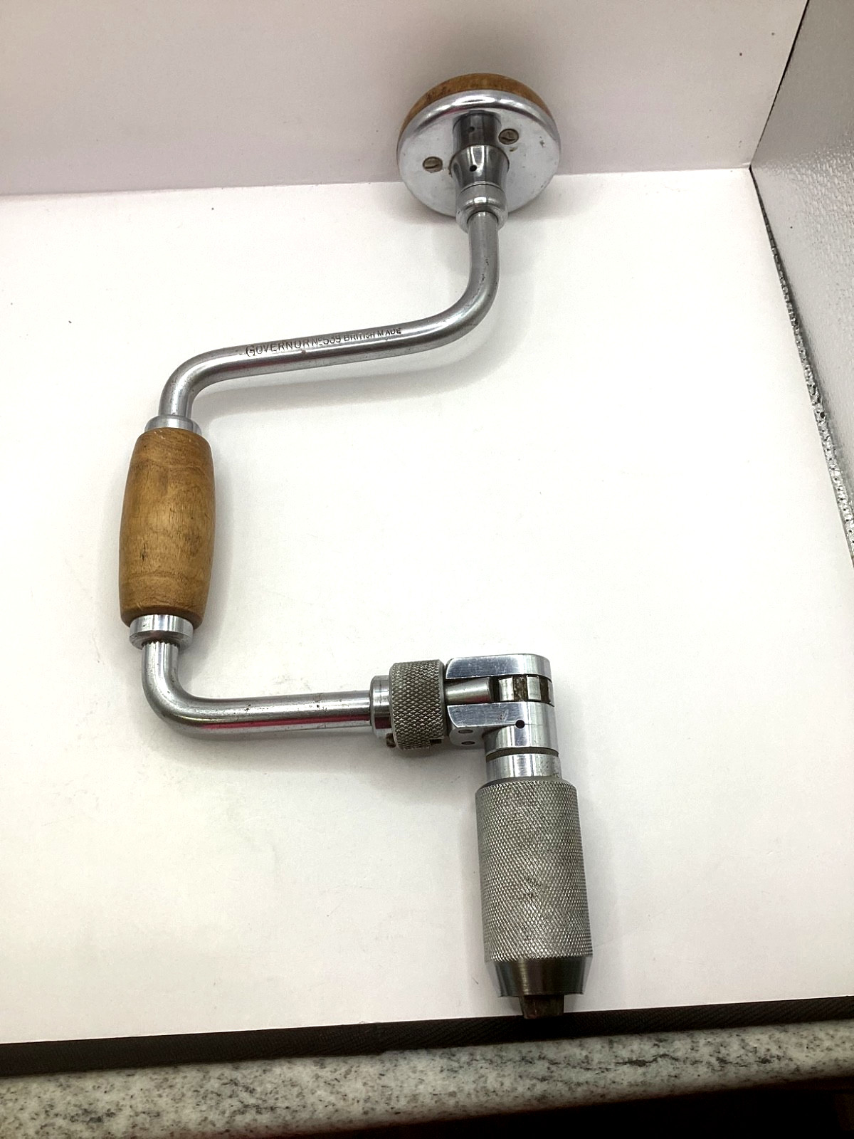 Super Condition Governor No 539 Hand Brace By J. Shaw & Sons