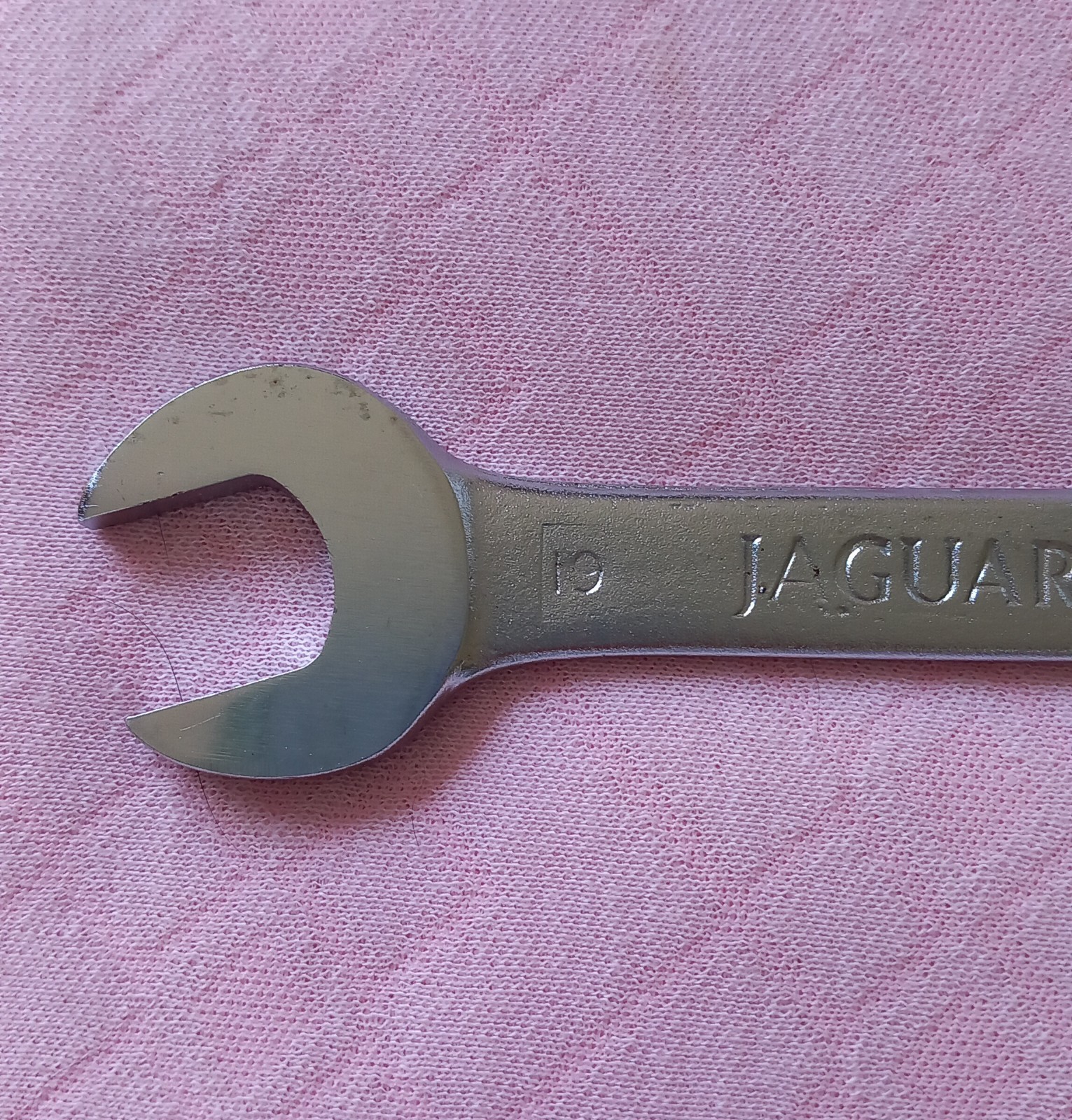 Vintage Jaguar Spanner Open Ended 17mm +19mm Made In Sheffield By Gordon VGC