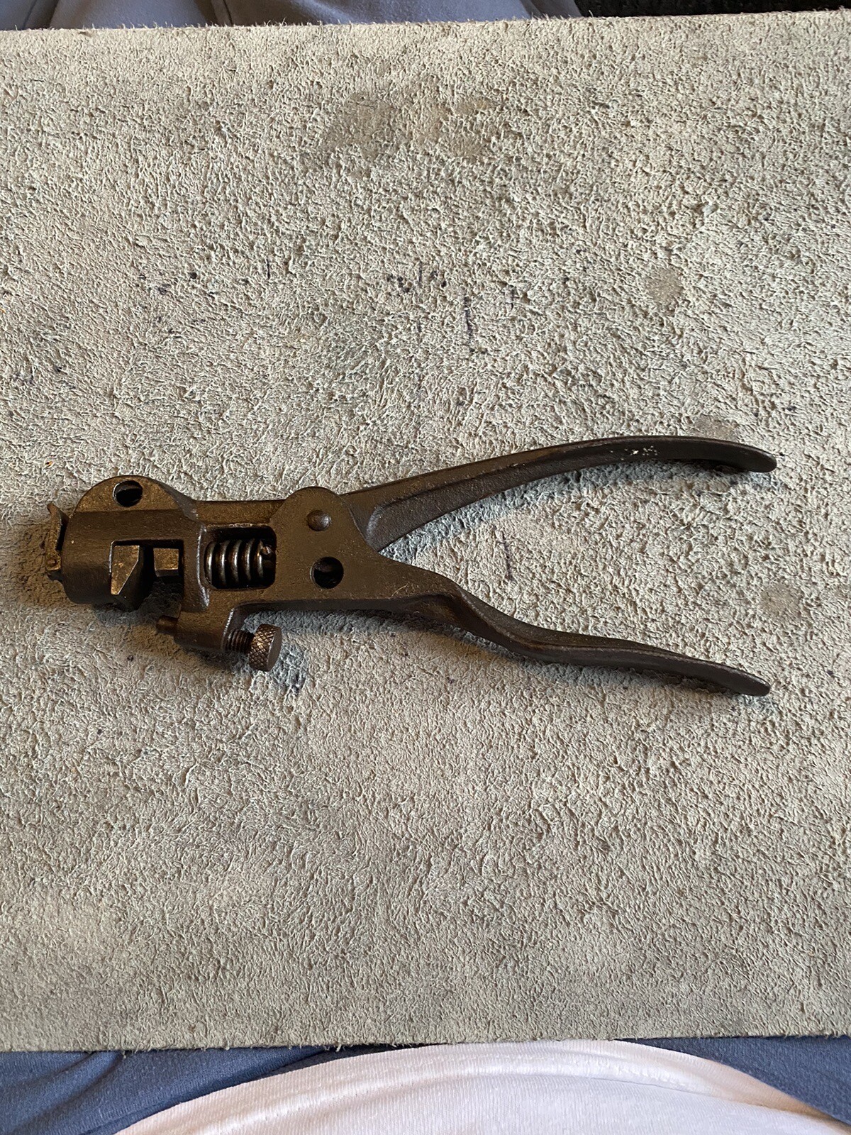 Vintage Morrill’s Crosscut Saw Set Metal