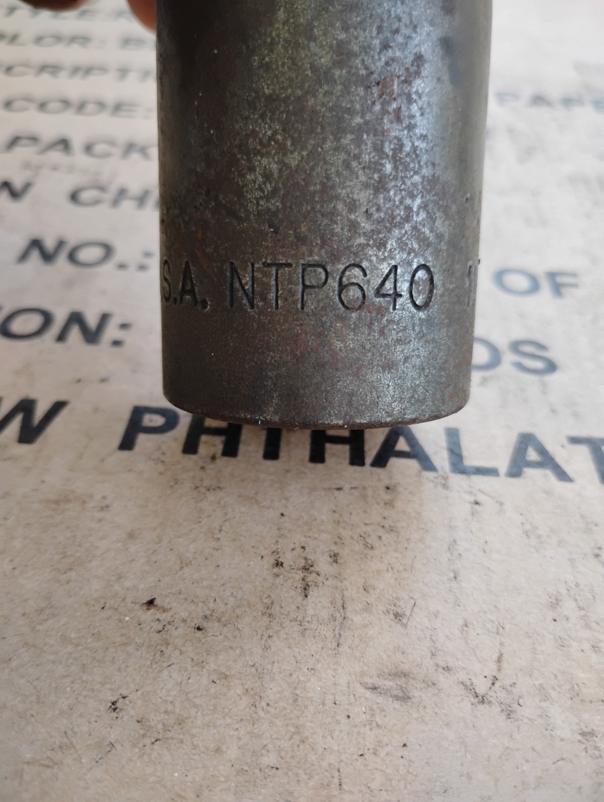 1-1/4″ NAPA Tools NTP640 SAE 6 Point 1/2” Drive Impact Socket USA Pre-Owned