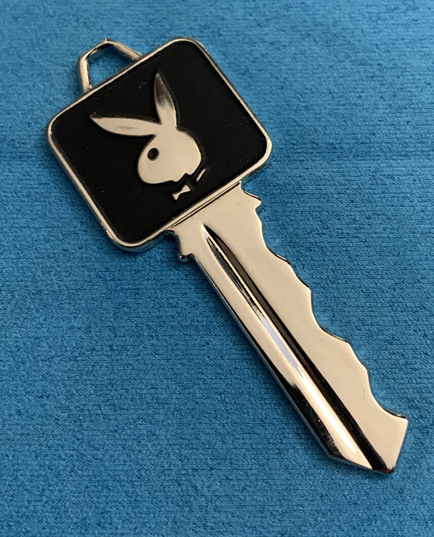 PLAYBOY CLUB KEY / AUTHENTIC & UNCIRCULATED / FROM FAMILY OF RETIRED EXECUTIVE