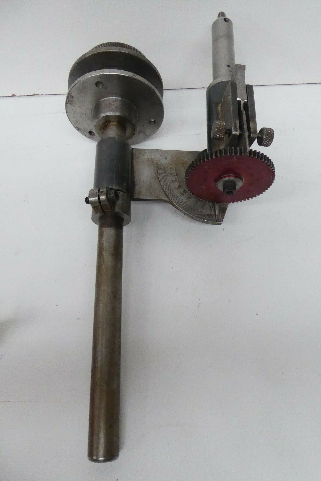VINTAGE ENGINEERS WORKSHOP GEARED INSTRUMENT PRECISION TOOL BORING GAUGE DEVICE