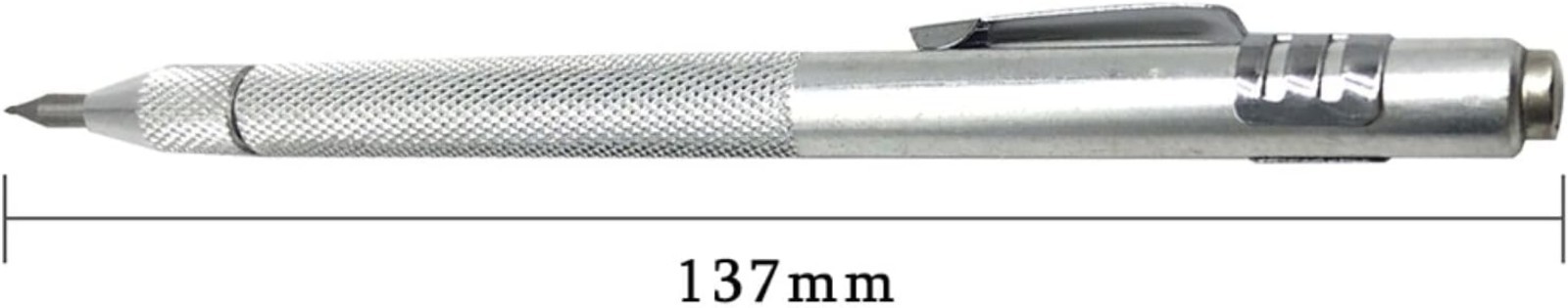 Precision Tungsten Carbide Scriber Set – 4 Marking Pens with Magnet & Tips