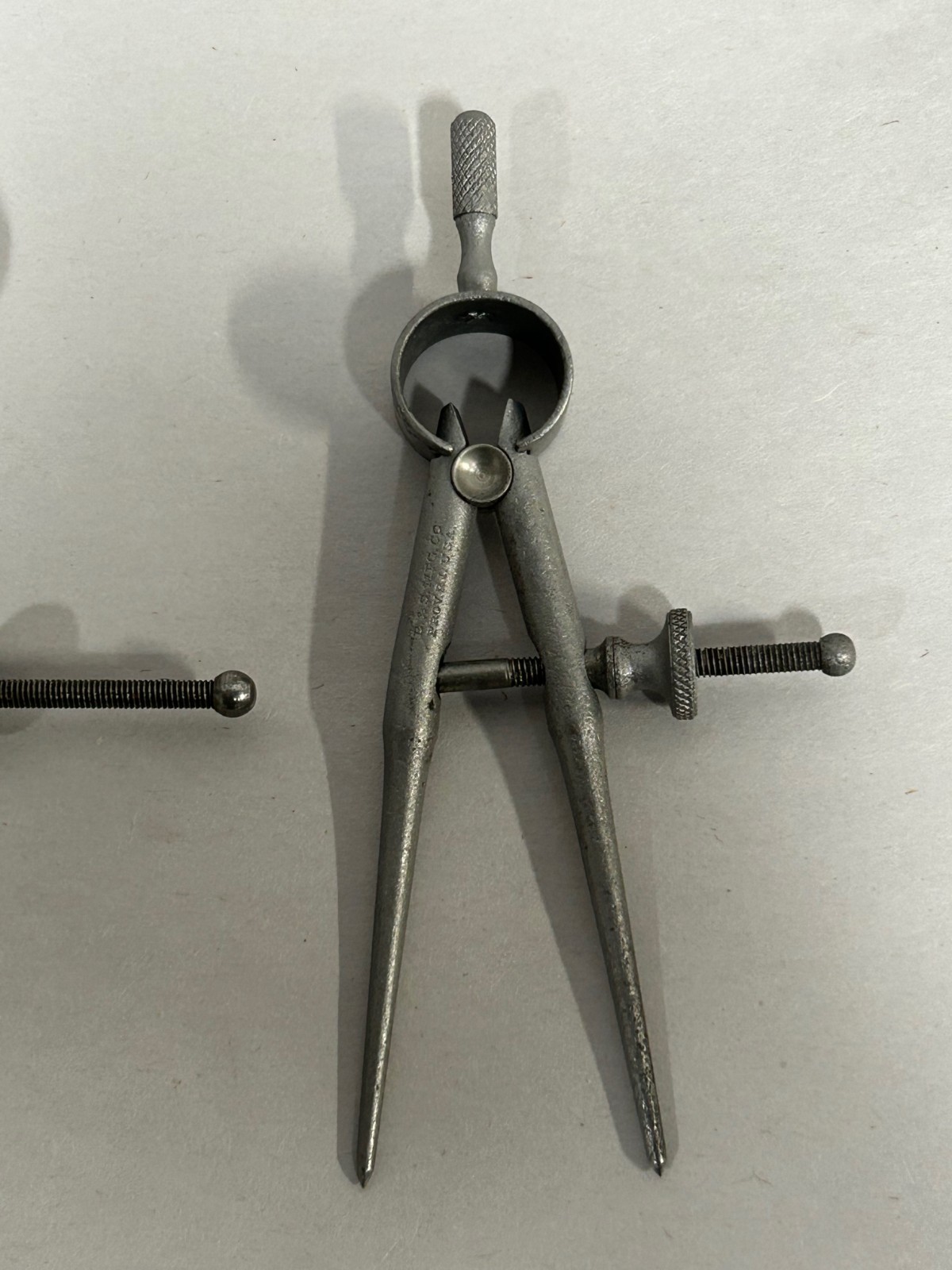 Lot “4” Vtg Craftsman Starrett B & S Machinist Dividers Calipers Compass (A10)