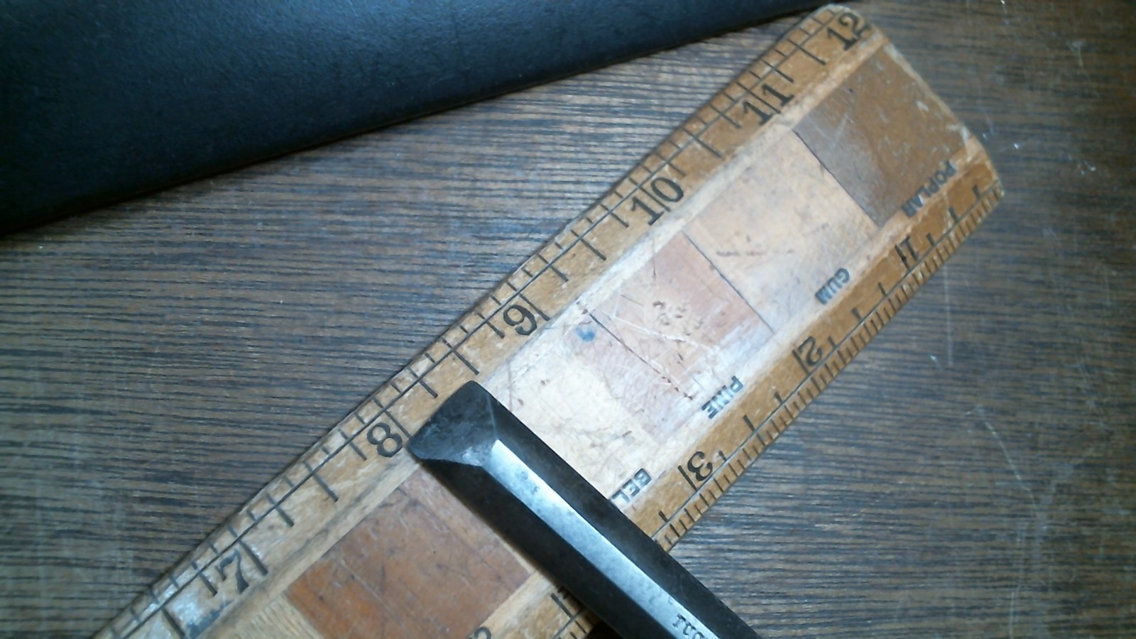 U24 Vintage TUCK Wood Socket 1/2″ Bevel Edge Chisel – Free PRIORITY Shipping