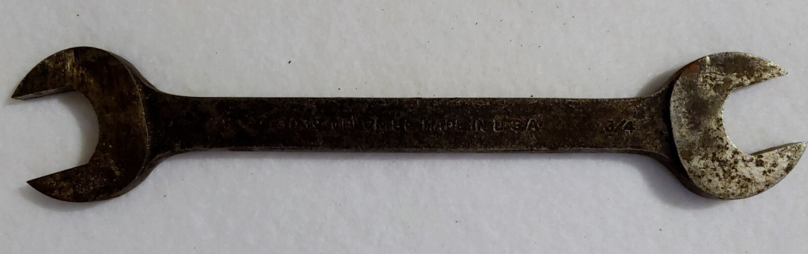 Vintage Plomb 7/8″ X 3/4″ Open End Wrench 3039 – made in USA – 9in long