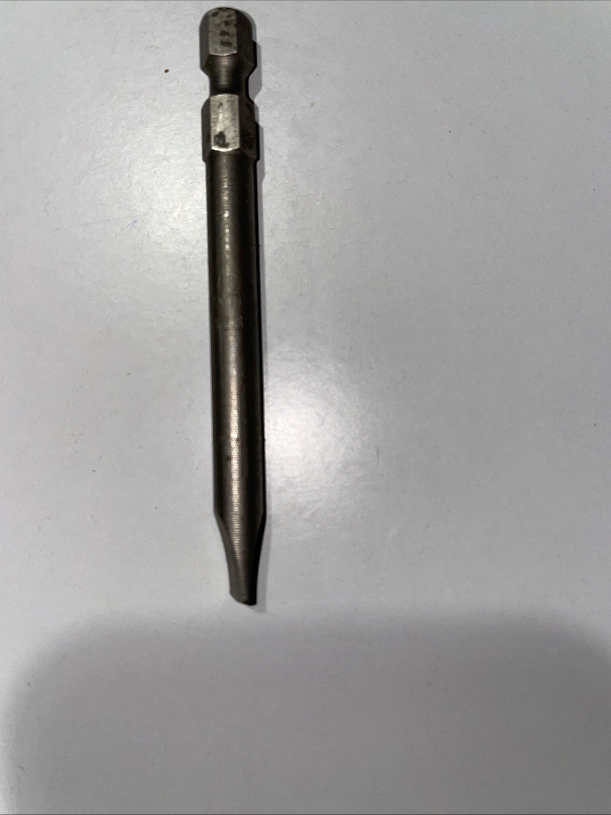 Vintage 21pc Apex Slotted Screwdriver Bits With Original Canvas Bag