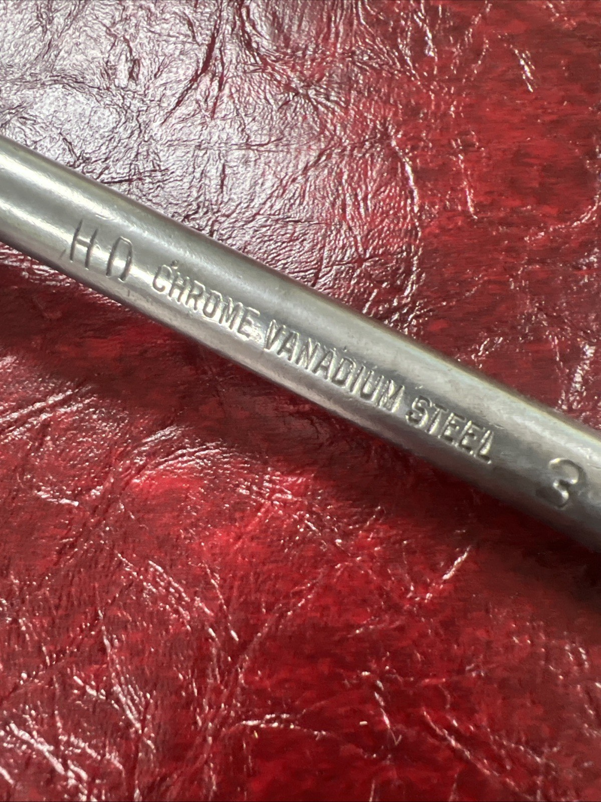 VINTAGE HINS DALE BOX END OFFSET 5/8”x 11/16” Wrench Mechanic Farm Hand Tool USA