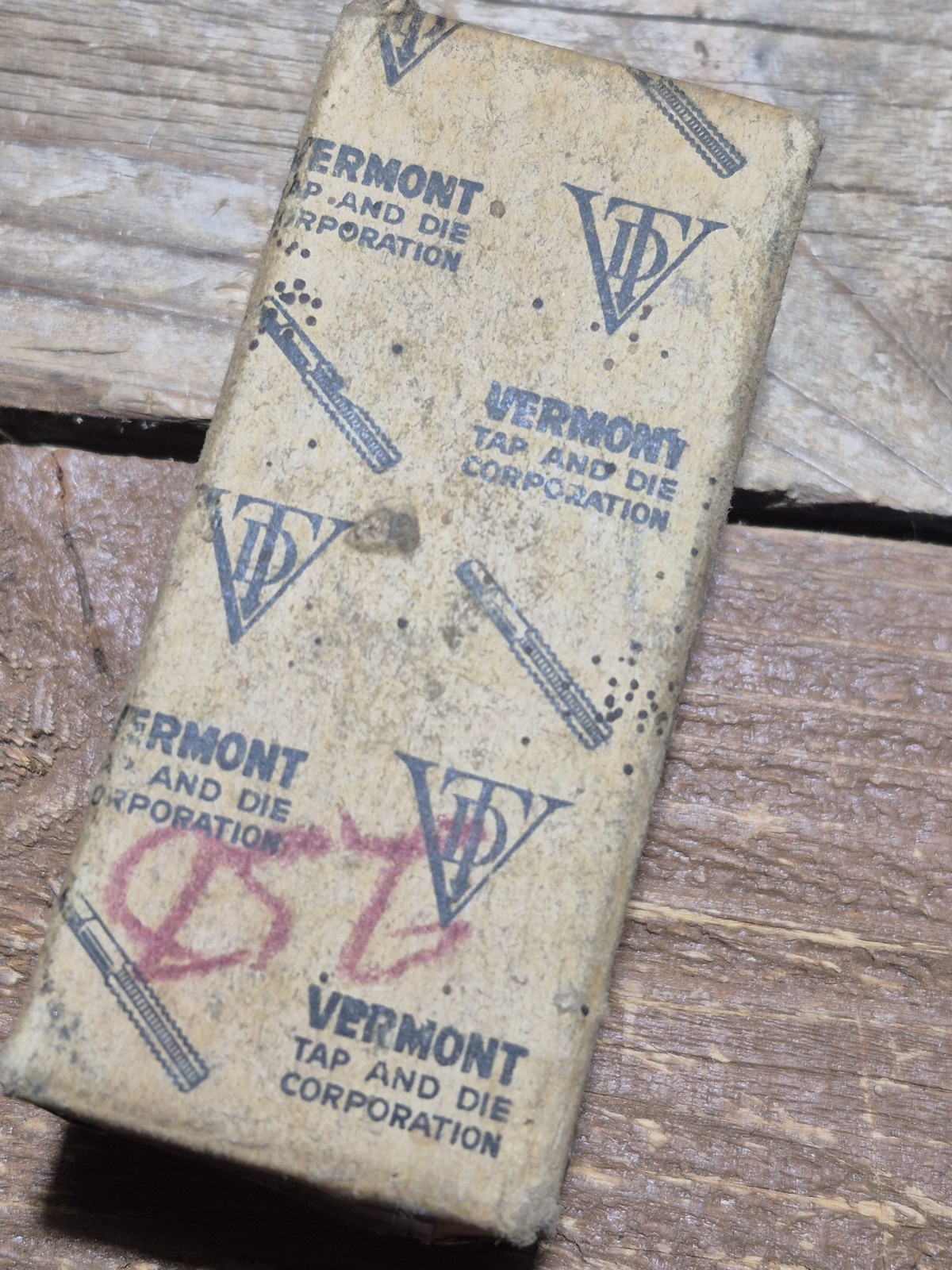 Vintage Vermont Tap and Die Corp. No. 1 Burring Reamer 1/4″ to 1 1/4″ Made U.S.A