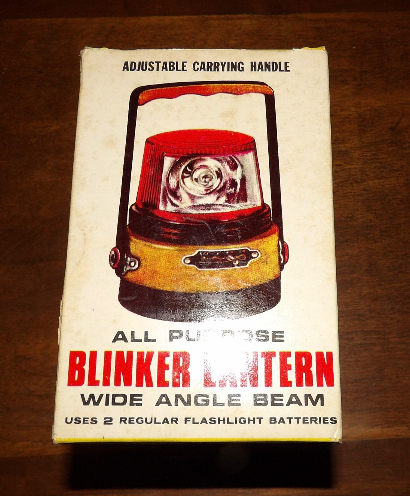 Working NOS L-11 Emergency Blinker Lantern Rare Collectable Flashlight/Red Light
