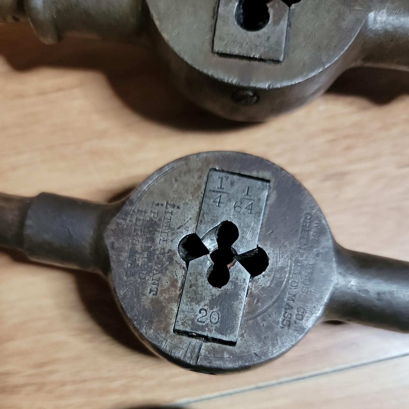 Lot of 5 Vintage WELLS BROS CO. Tap Handle Wrench GREENFIELD, MASS USA