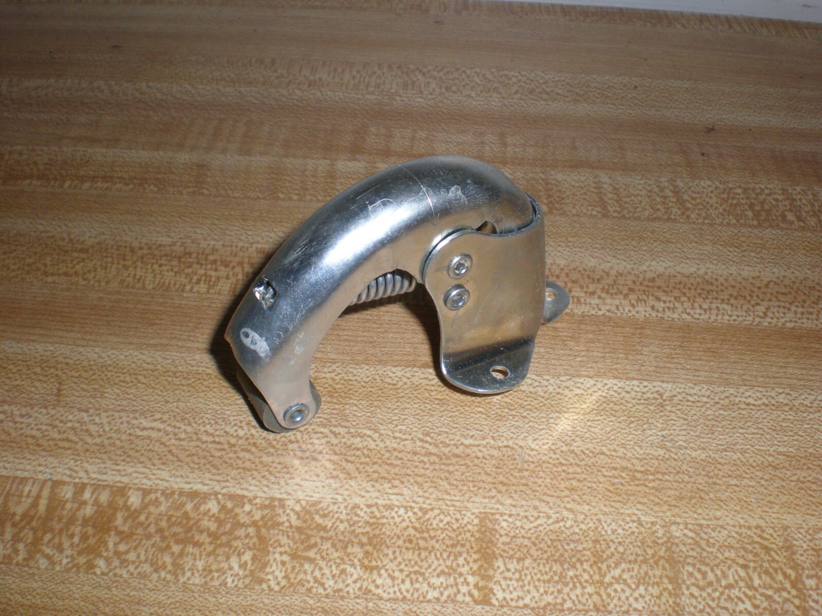 Vintage Screen Door Catch Spring Loaded Snap Catch Closer Camper Superior NOS
