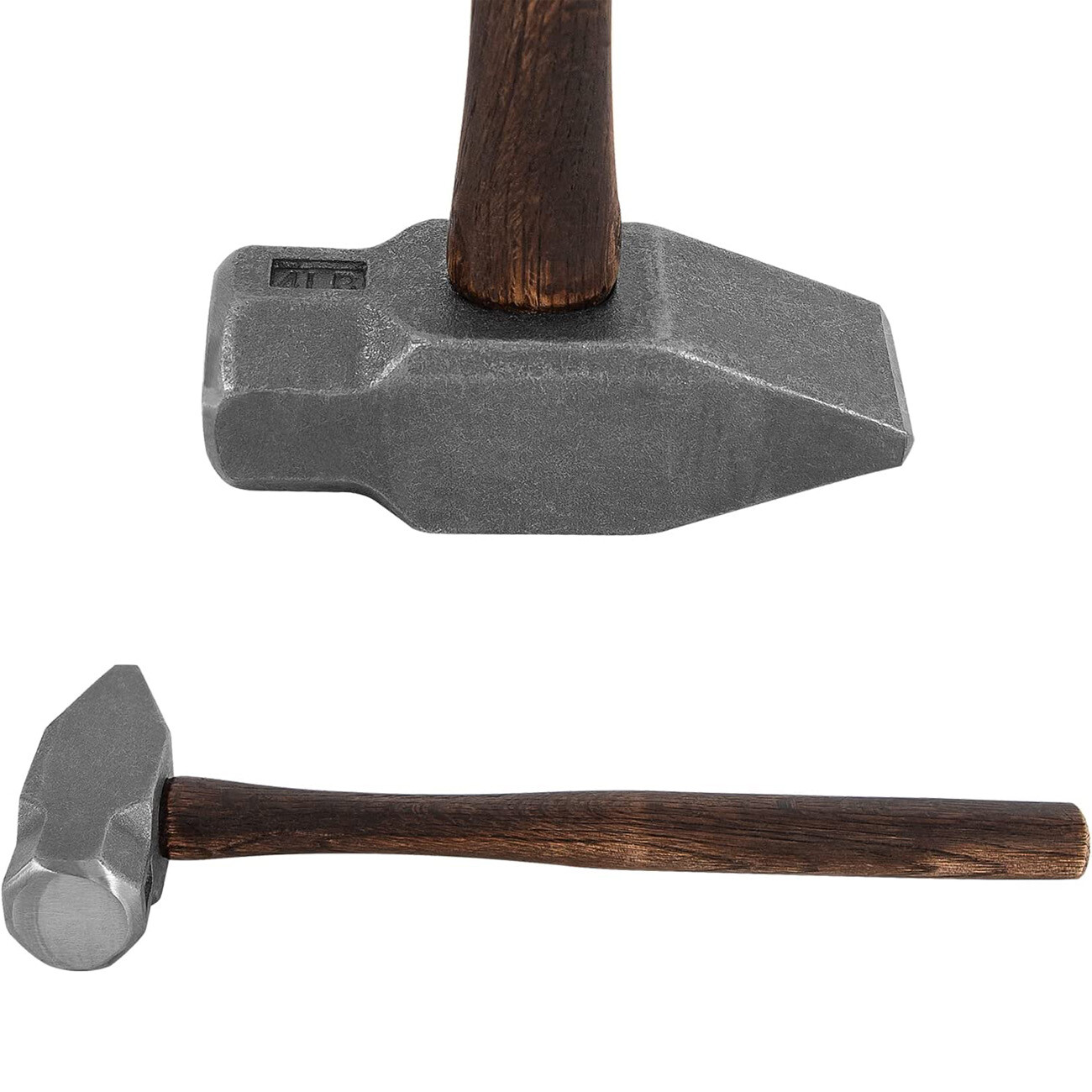 Blacksmith 4LB Forge Hammer for Knife Making Bladesmith Anvil Forge Tongs Tool
