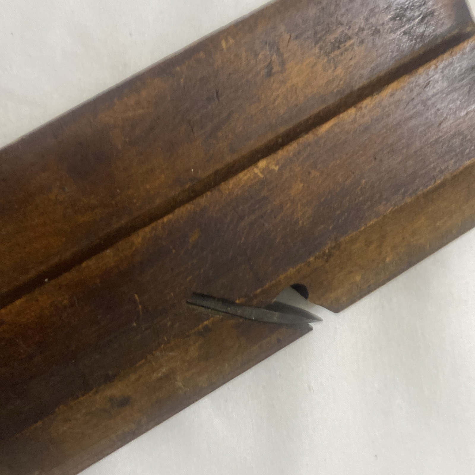 Antique Tool Wooden Moulding Plane Made A C Bartlett Oho USA Working