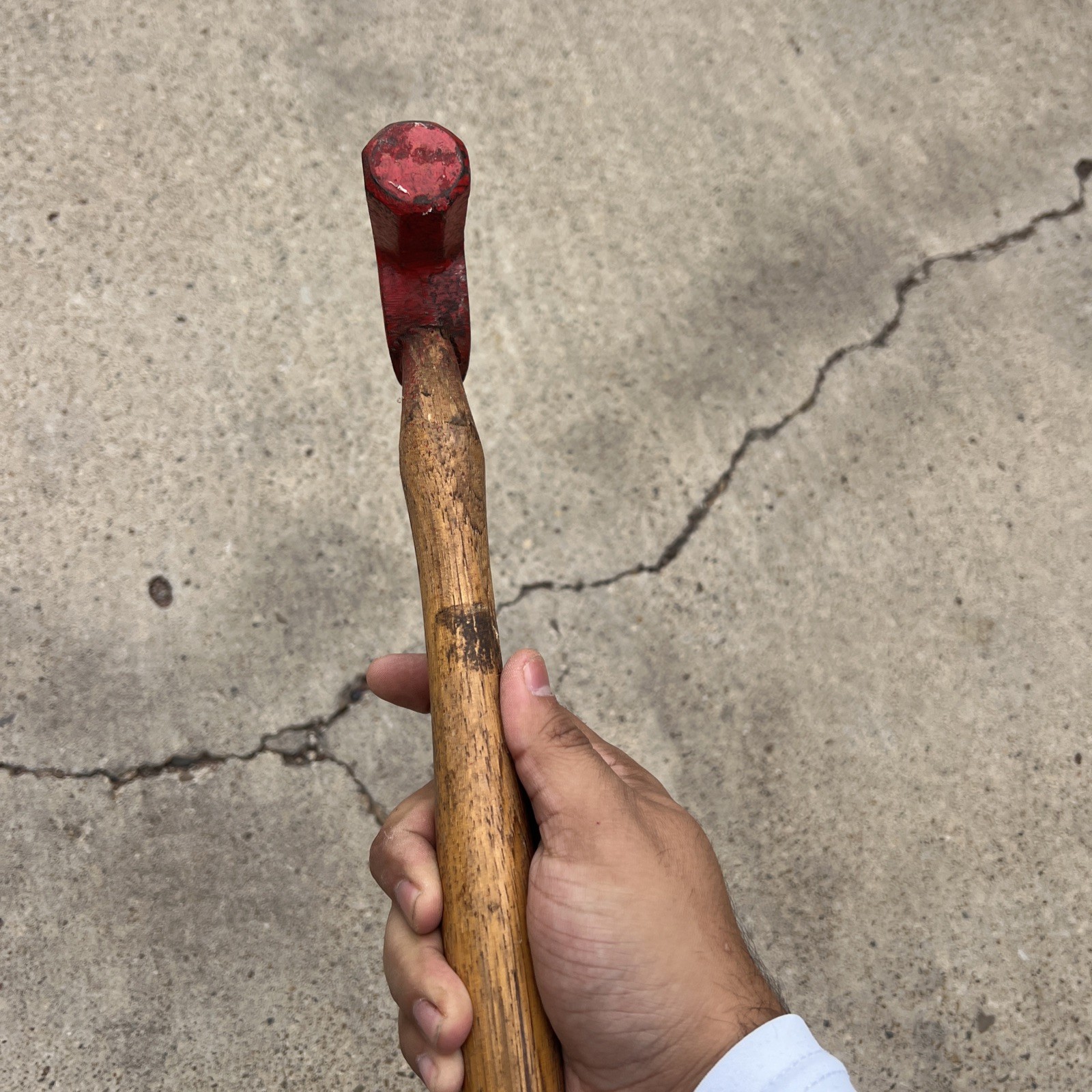 Vintage True Temper NO. H carpenters Hatchet 13in Handle, 1.10lb