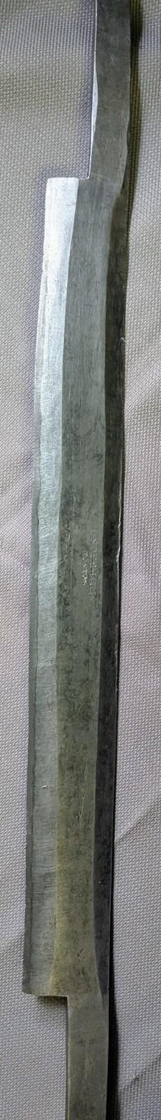 Underhill Boston Edge Tool Co 1800s Forged Ship Mast Draw Knife 30″ & 17″ Blade