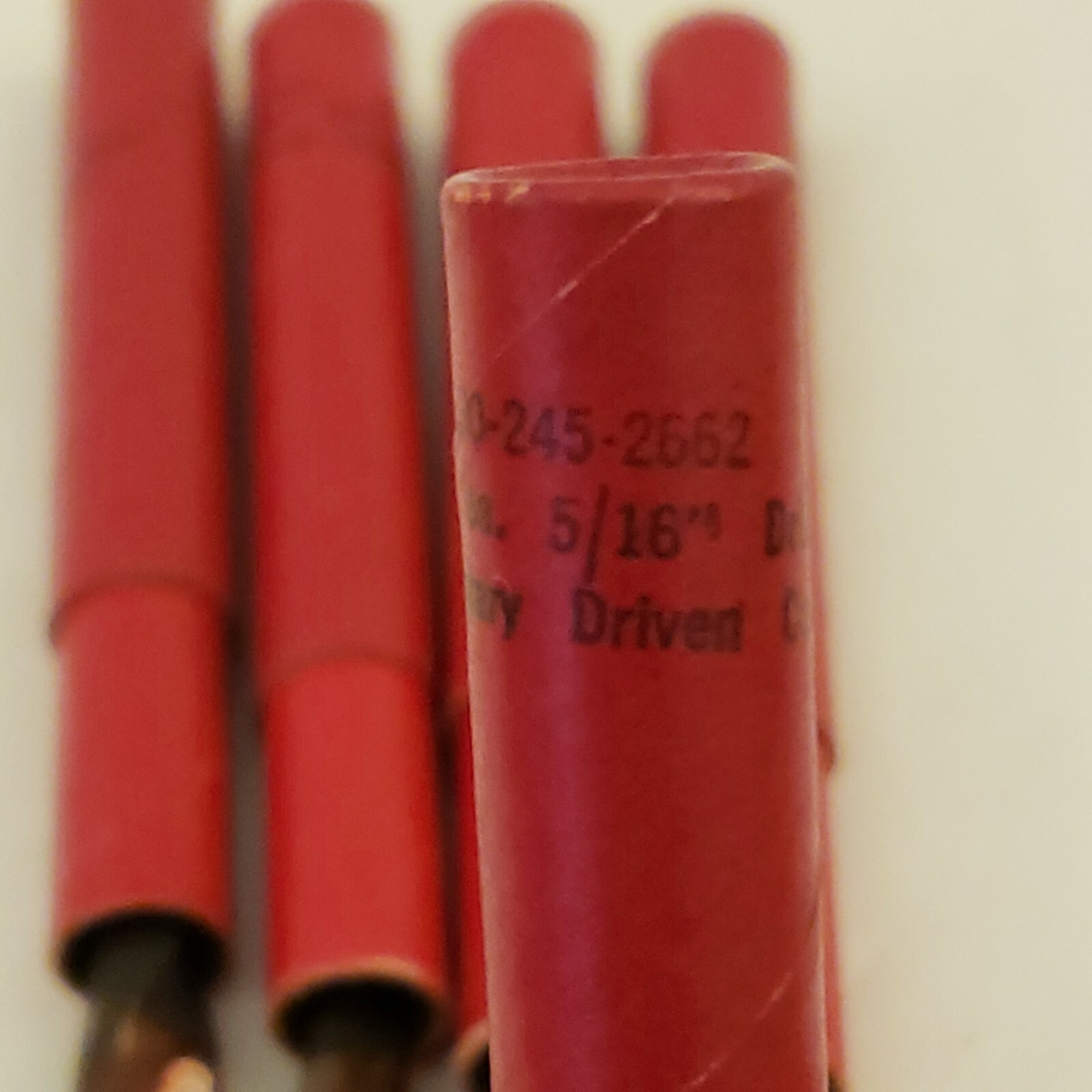 Lot of 5 Rotary Driven Coreless Masonry Drill Bit 3/8″ & 5/16″