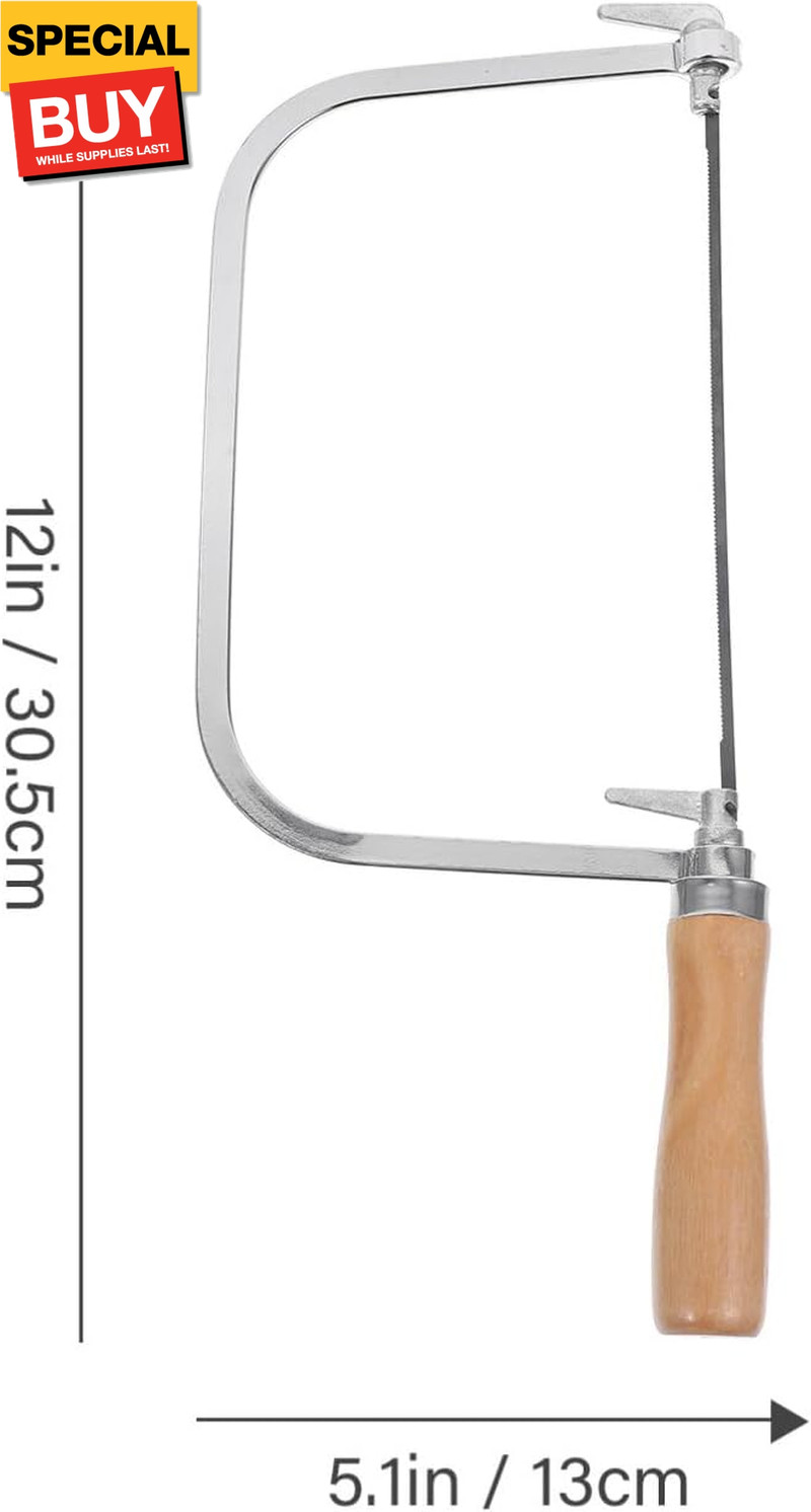 1 Set Woodworking Coping Saw U-Shaped Saw Mini Hand Saw Coping Saw Coping Frame