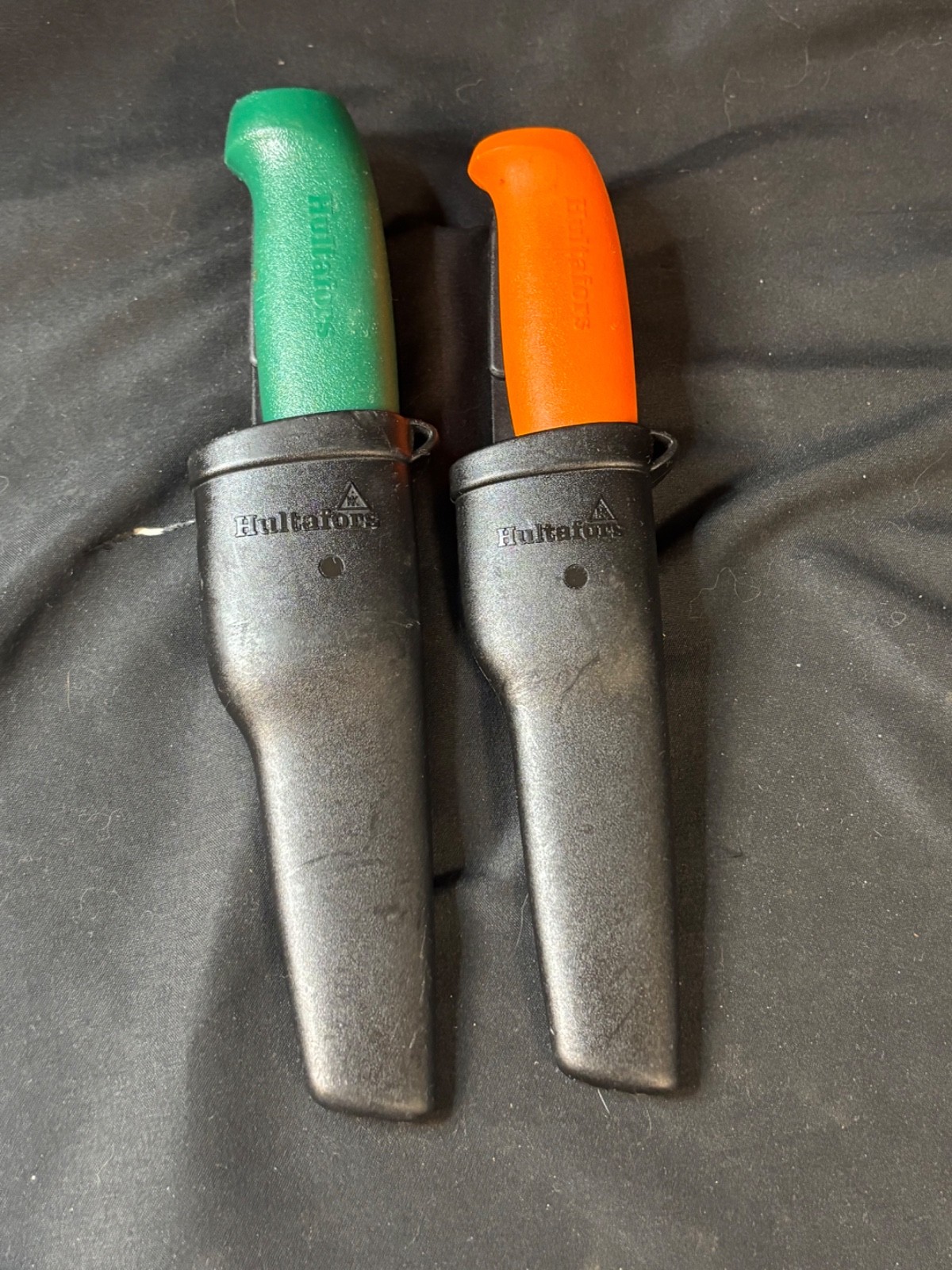 2x Hultafors HVK Craftsman Knives Carbon Steel Sweden Set