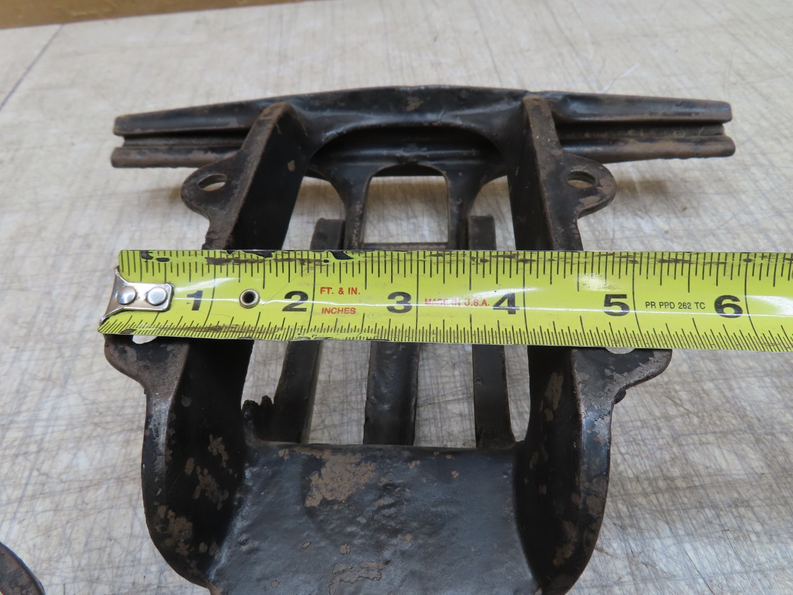 VTG ANTIQUE WENTWORTH No 1 SAW VISE PATENT PAT APRIL 8 1879 X-CUT BENCH MOUNT