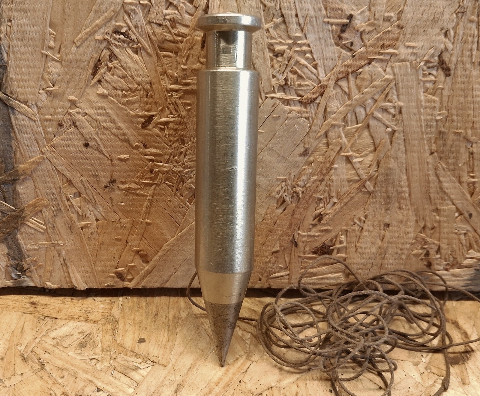 Unbranded Mercury Filled Plumb Bob 9.4 Ounces