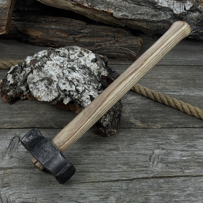 Hand-Forged Double Blacksmith’s Hammer, 1 kg (2.2 lbs)