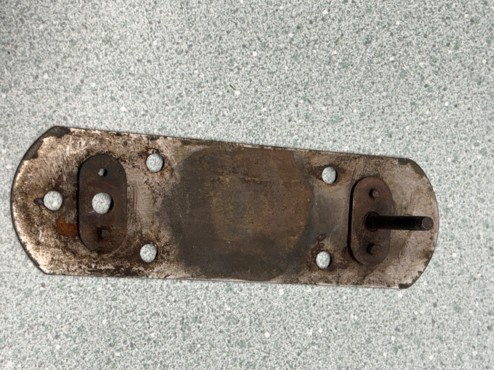 Davis & Cook’s Level Antique Pat’d 1886 26.25″ Wooden Trim PARTS top butt plates