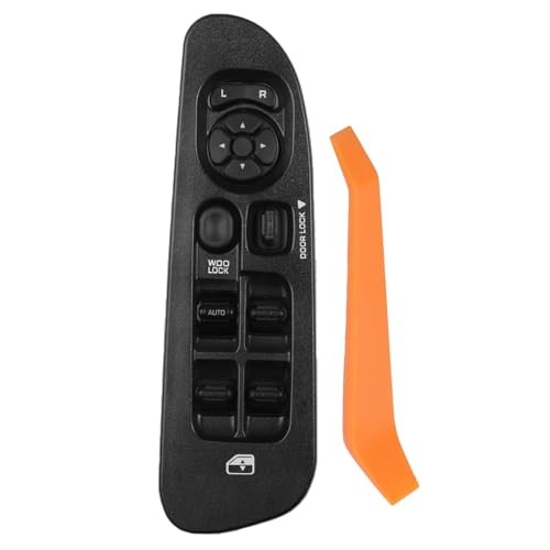 Driver Side Master Power Window Switch & Bezel Switch + Bezel + Removal Tool