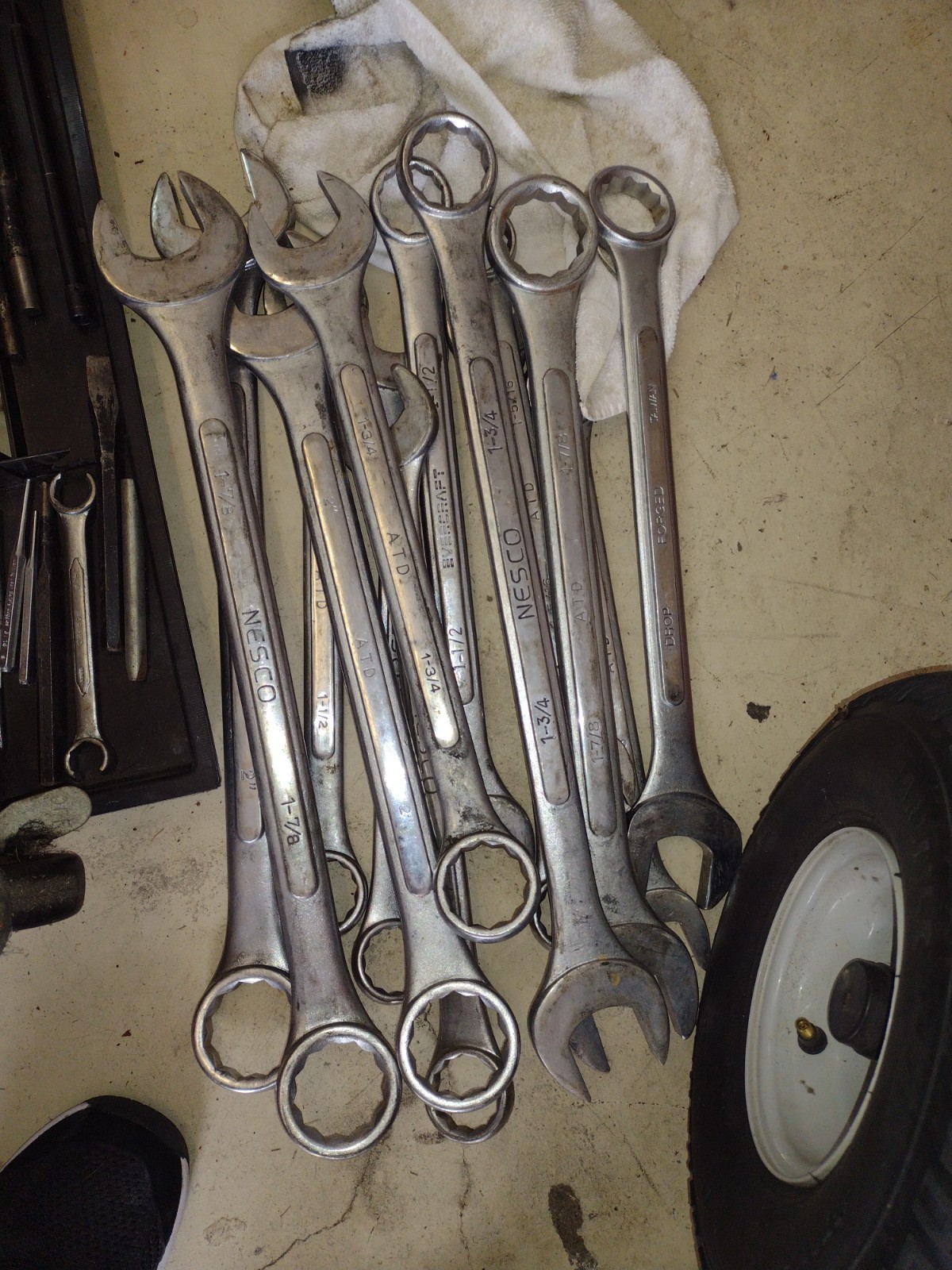 Large WRENCHES – Pick Up Only (23 Total)