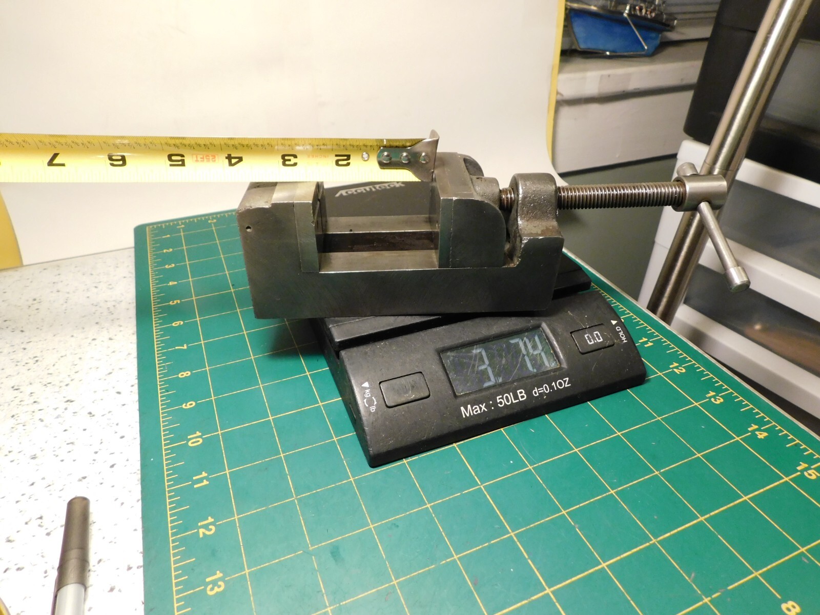 2 1/2″ Jaw 5lb 6.6oz Custom Machined Machinist Vise