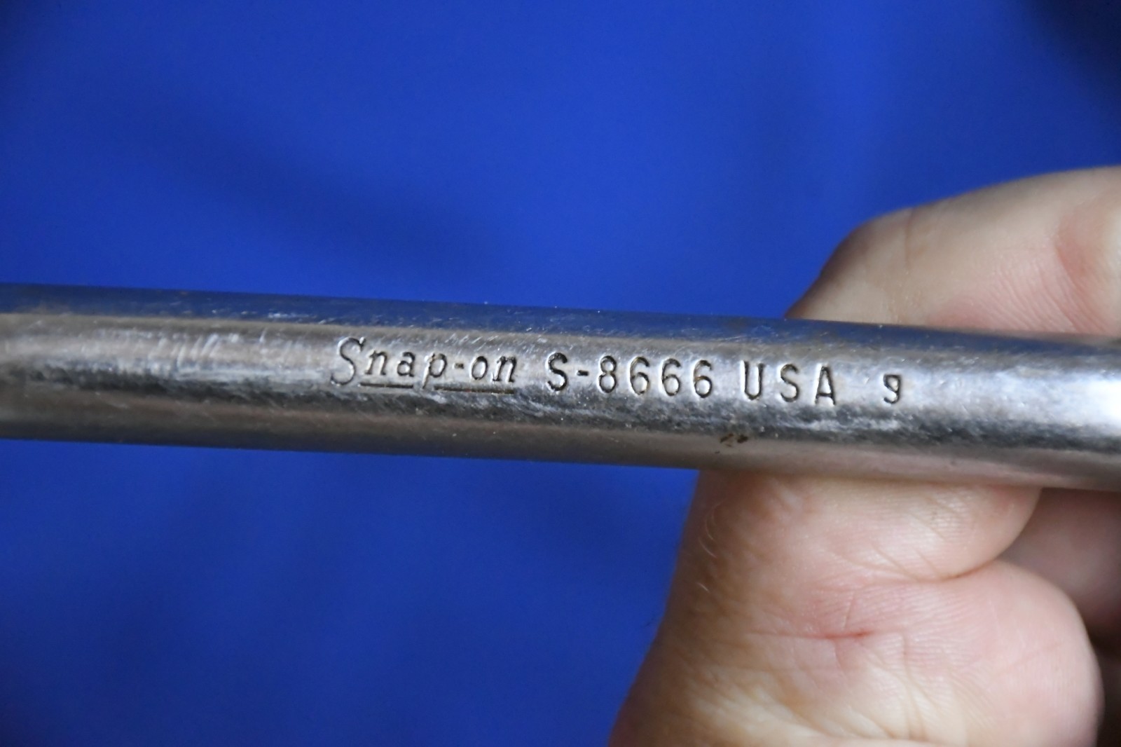 Vintage Snap-On S-8666 1/2″ Drive 12 Point 3/4″ Ford Cylinder Head Wrench