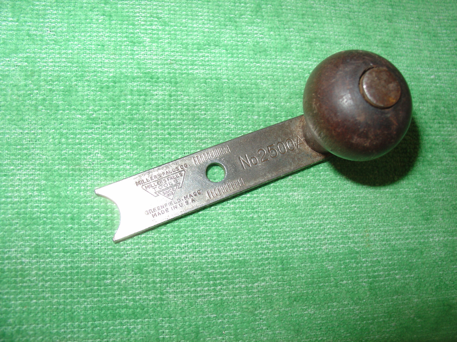 VINTAGE MILLERS FALLS No.2500A EGGBEATER HAND DRILL MADE IN USA