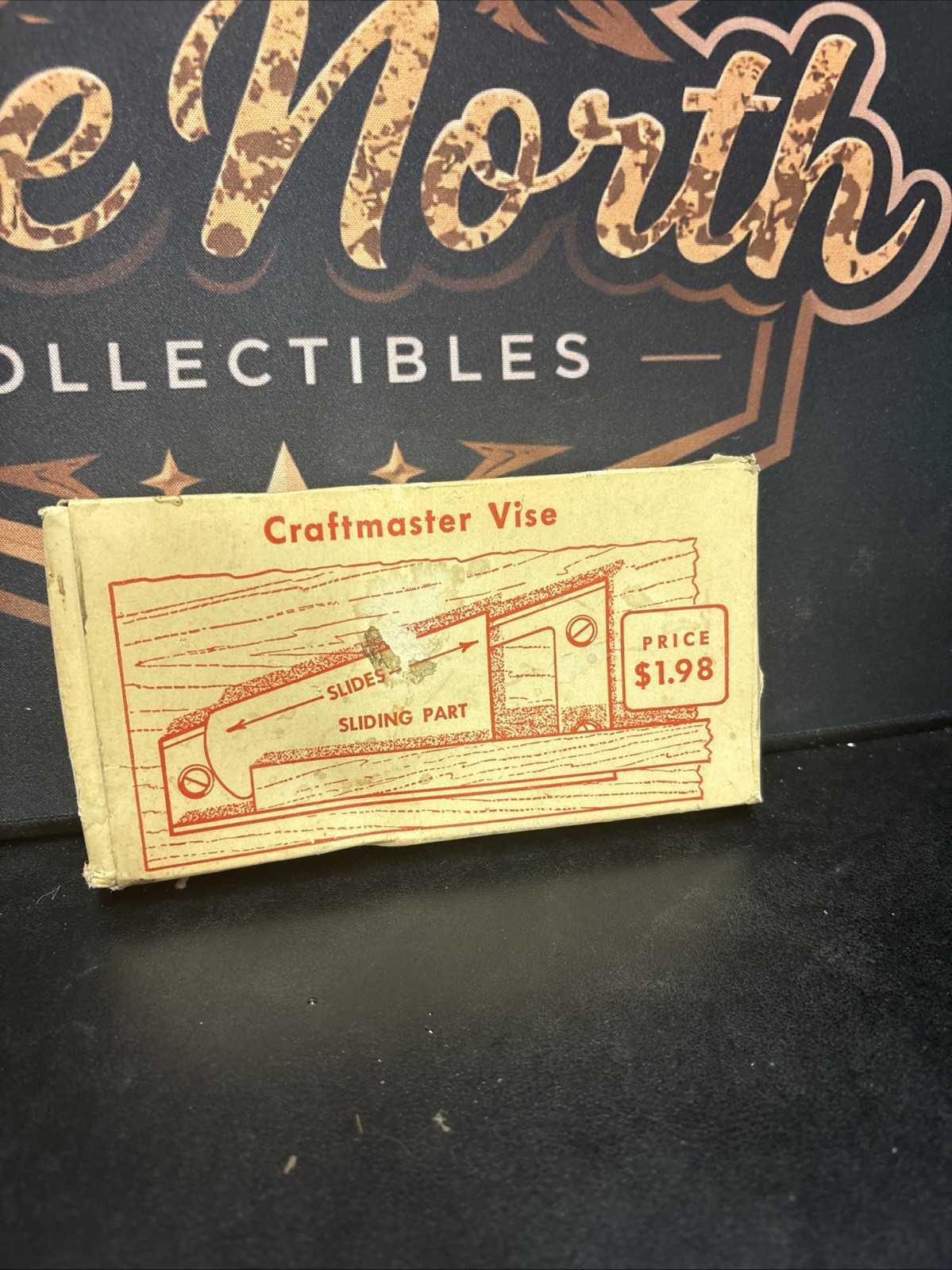 in Original Box VINTAGE Craftmaster Vise for Workbench Planing Work Holding