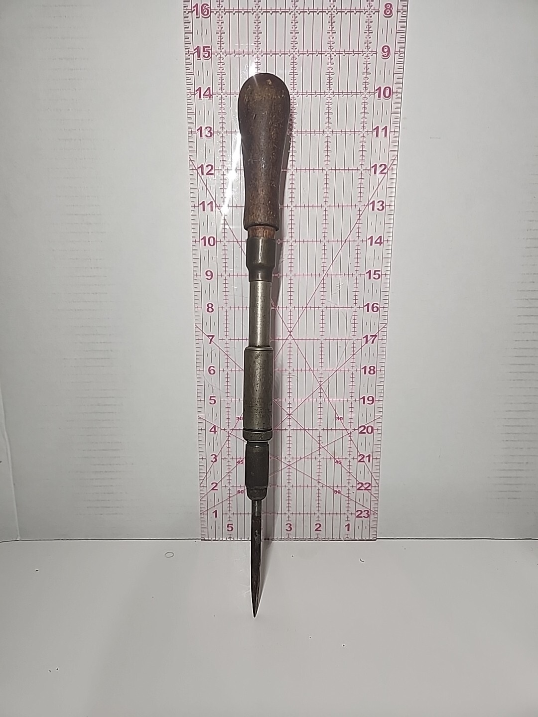 Yankee No. 30 North Bros Mfg. Co. Working Gear Driven Hand Screwdriver 14″ Long