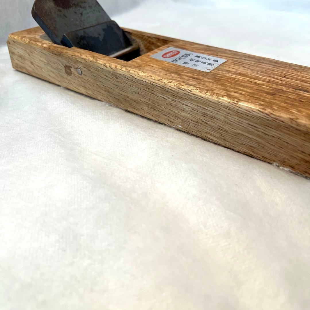 NIKKEN NKH Kanna Hand Plane Woodworking Tool Brown 8cm x 26cm
