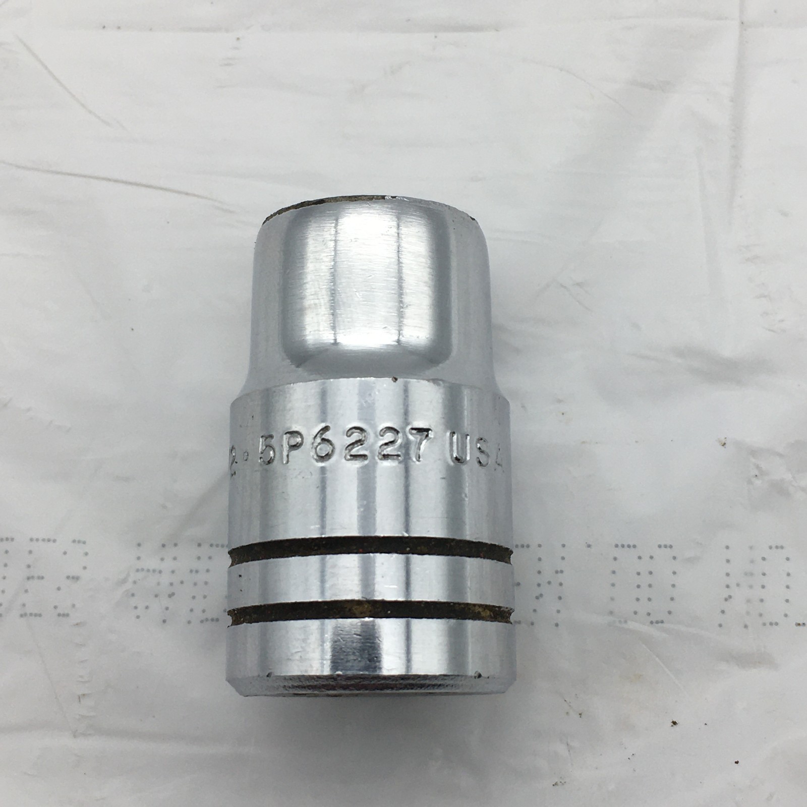 1/2″ 12-Point 1/2″ Drive Socket 5P6227 Vintage U.S.A.