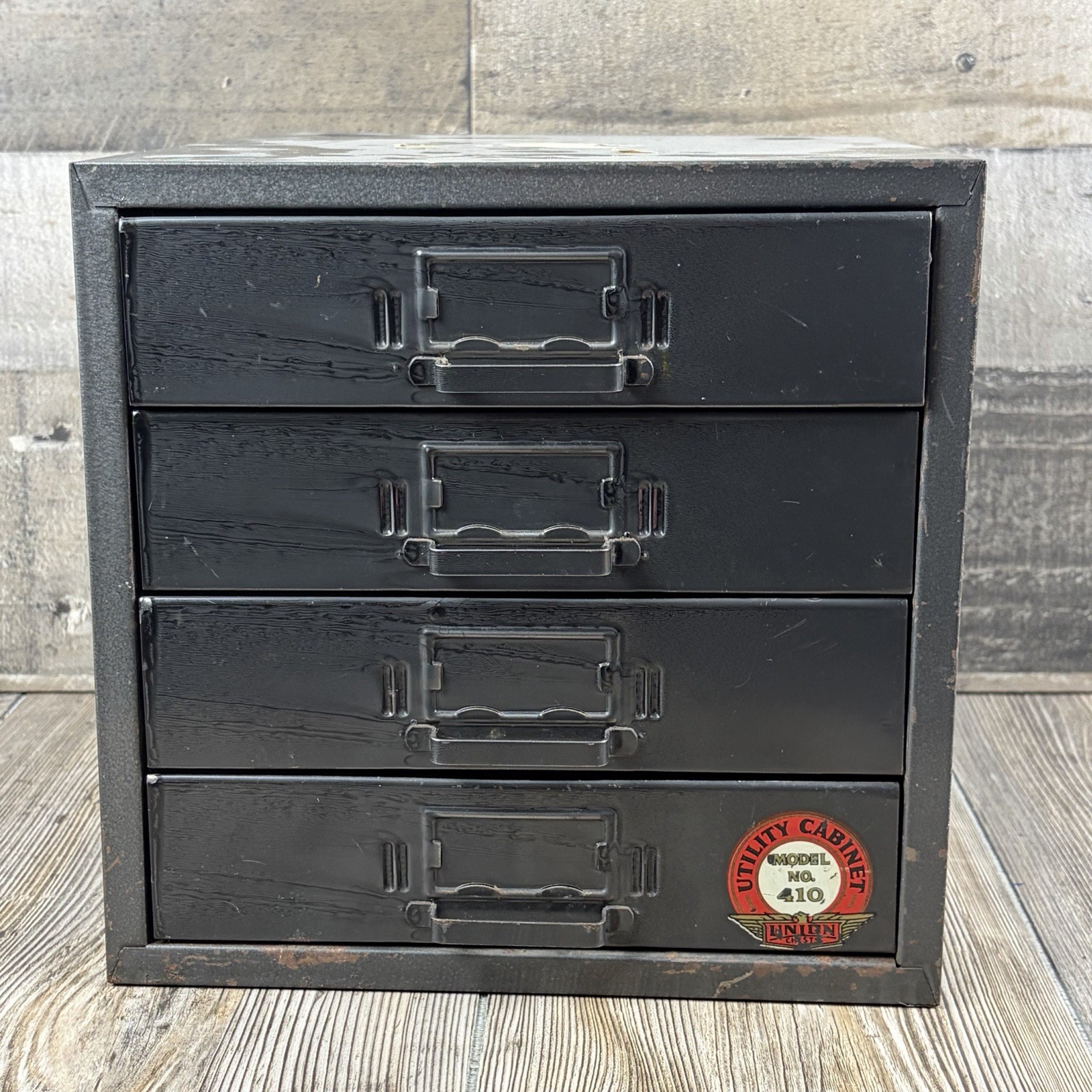 Vintage Union Chests Utility Cabinet Model No. 410