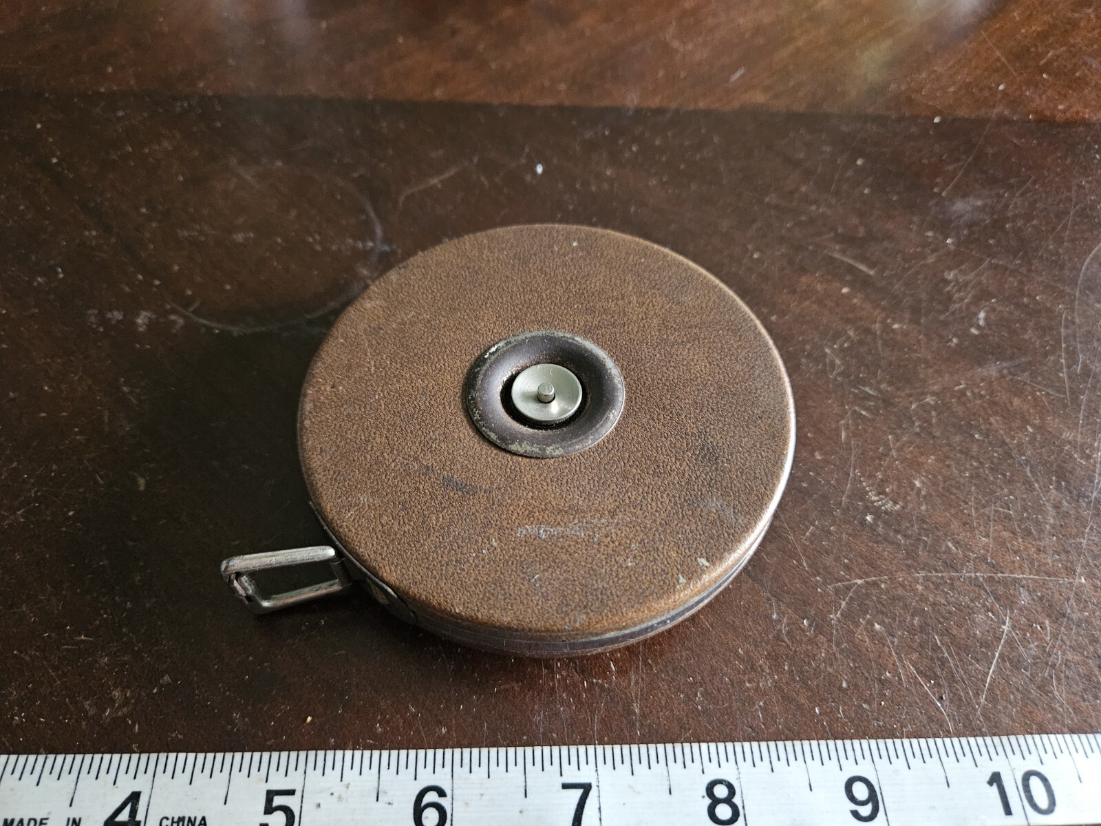 Vintage Craftsman No.3900 Black & White Steel Tape Measure 50ft. Made in USA
