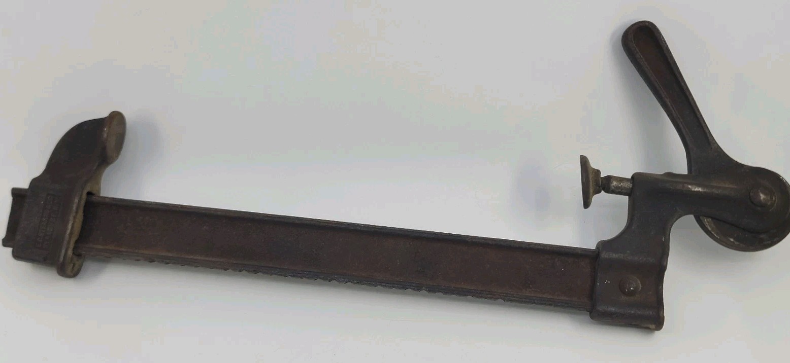 Vintage E.C. Stearns Co. Syracuse NY Woodworking Clamp 20″ Antique Tool