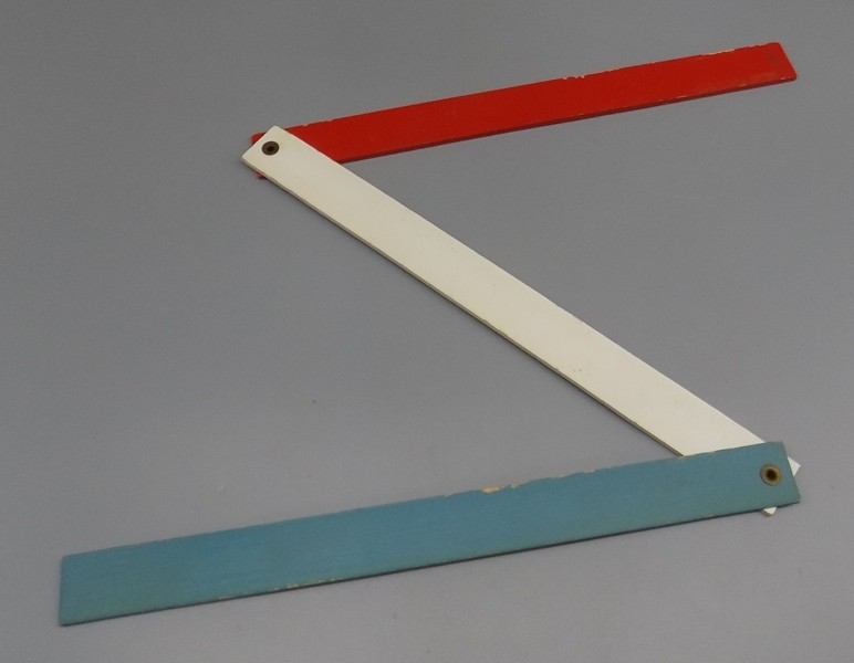 Tri Fold Yardstick GE Ballard Appliances TV Ashville NC Red White Blue Ruler