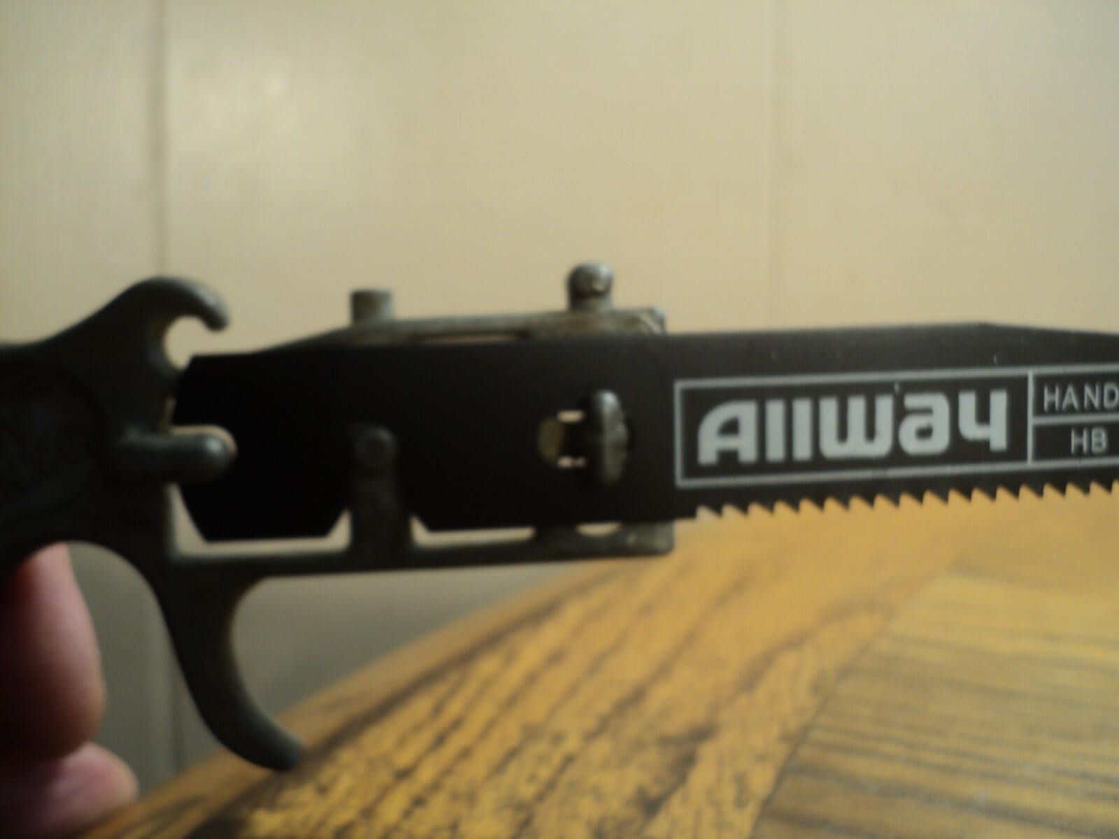 Vintage Allway Tools 4 Way Handy Saw Tool 9-3/4″ Long New Wood Blade USA