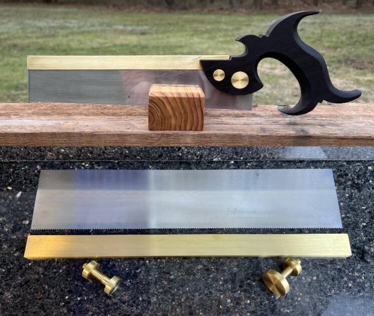 10″ Dovetail Saw kit w/ straight plate build your own saw