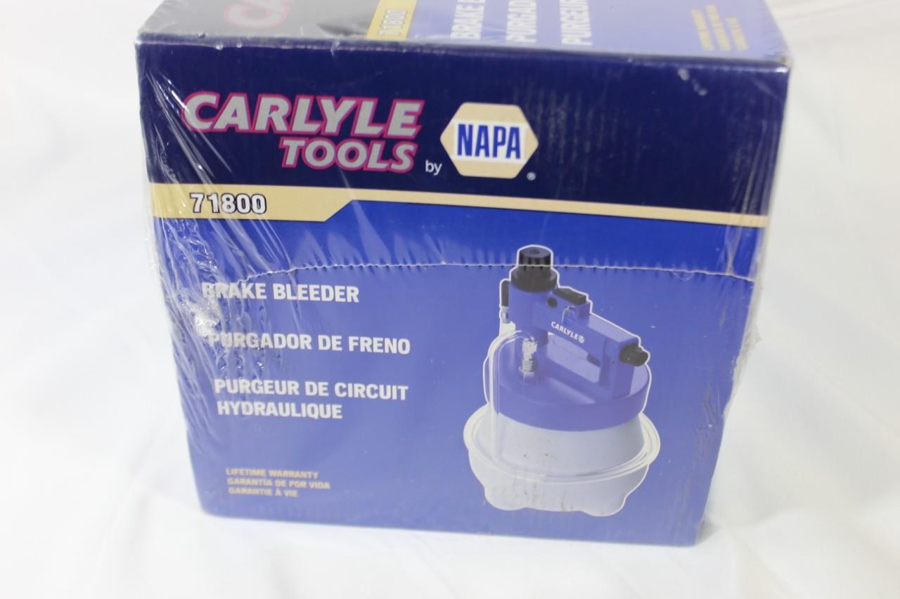 Carlyle Tools by Napa 71800 Brake Bleeder – BRAND NEW!